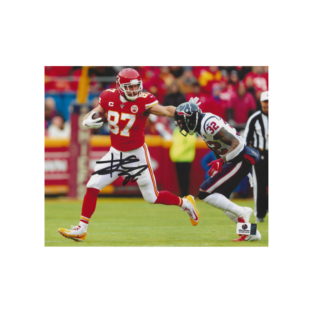 Travis Kelce Kansas City Chiefs autographed 8x10 photograph shown separately, GV963404
