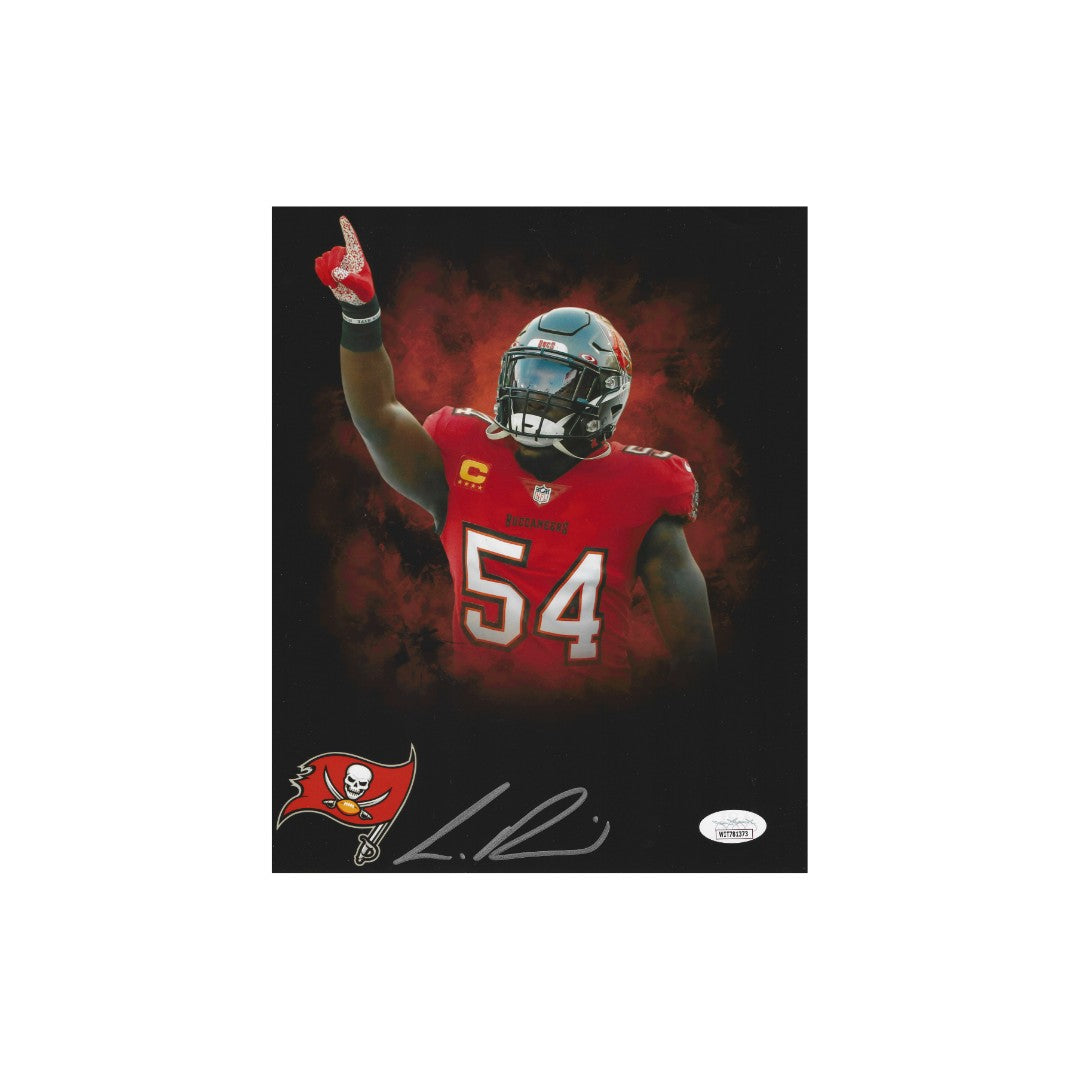 Lavonte David Tampa Bay Buccaneers Autographed 8x10 Photo With Hologram