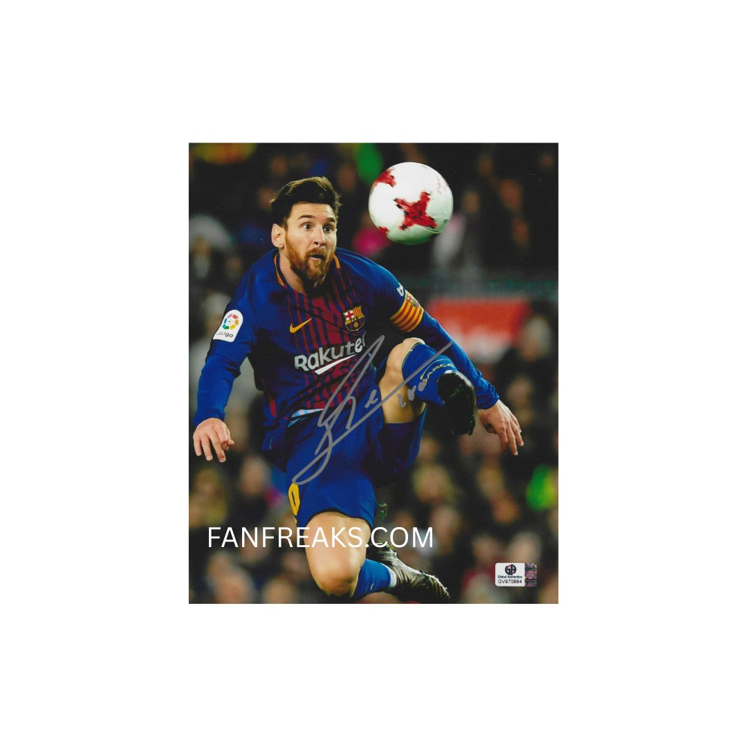 Autographed Lionel Messi FC Barcelona 8x10 Photo Reprint