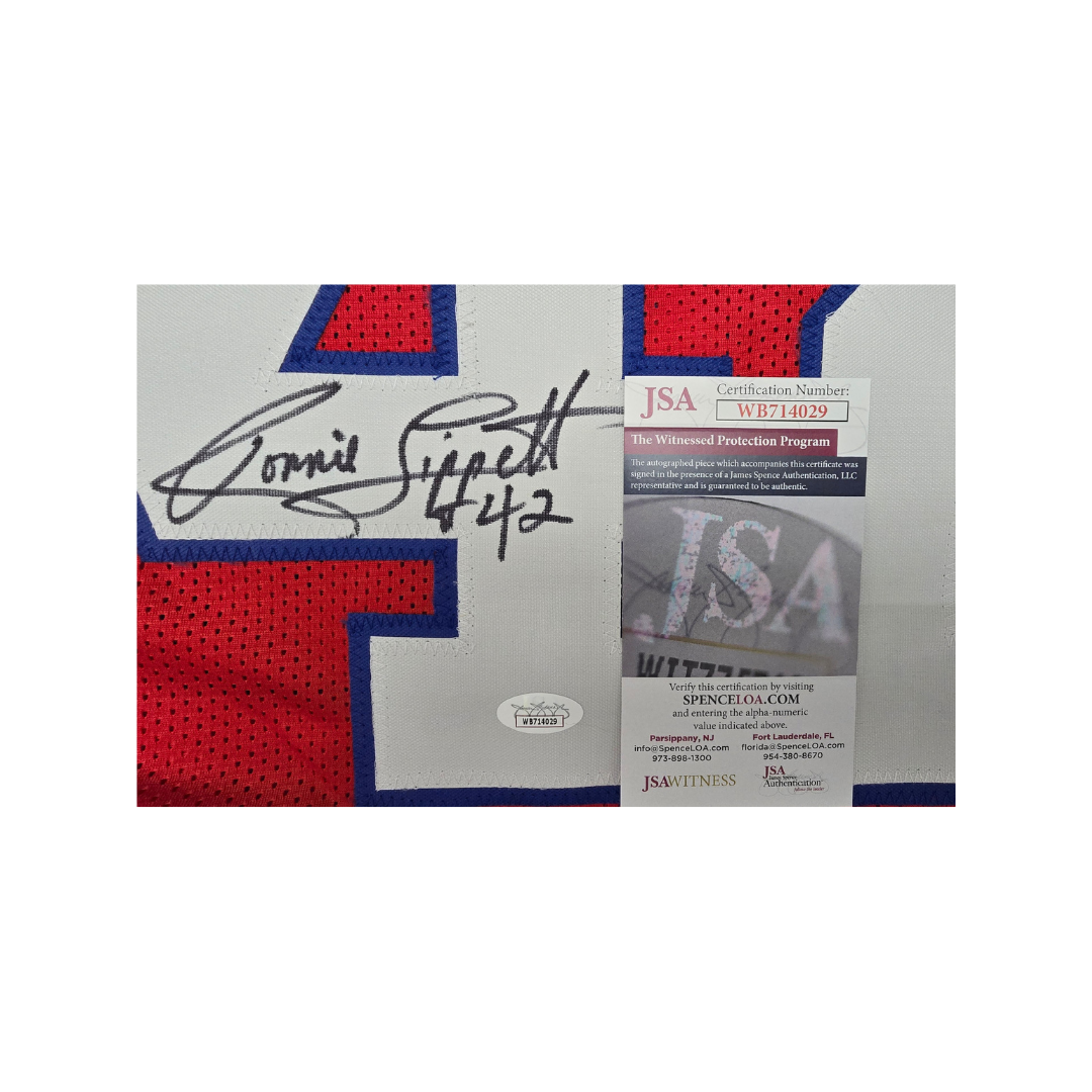 Ronnie Lippett New England Patriots Autographed Custom Football Jersey With COA - Fan Freaks