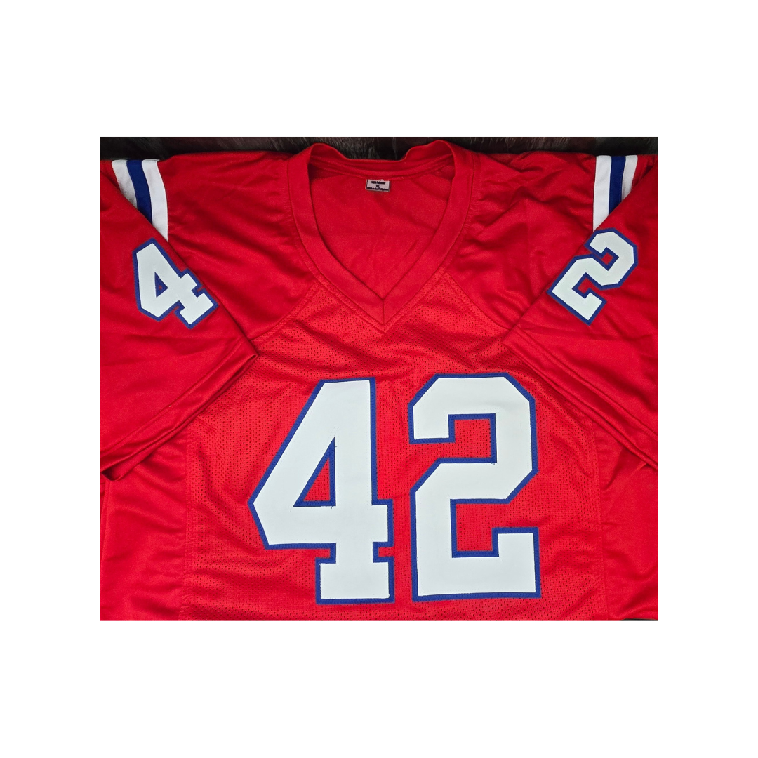 Ronnie Lippett New England Patriots Autographed Custom Football Jersey With COA - Fan Freaks