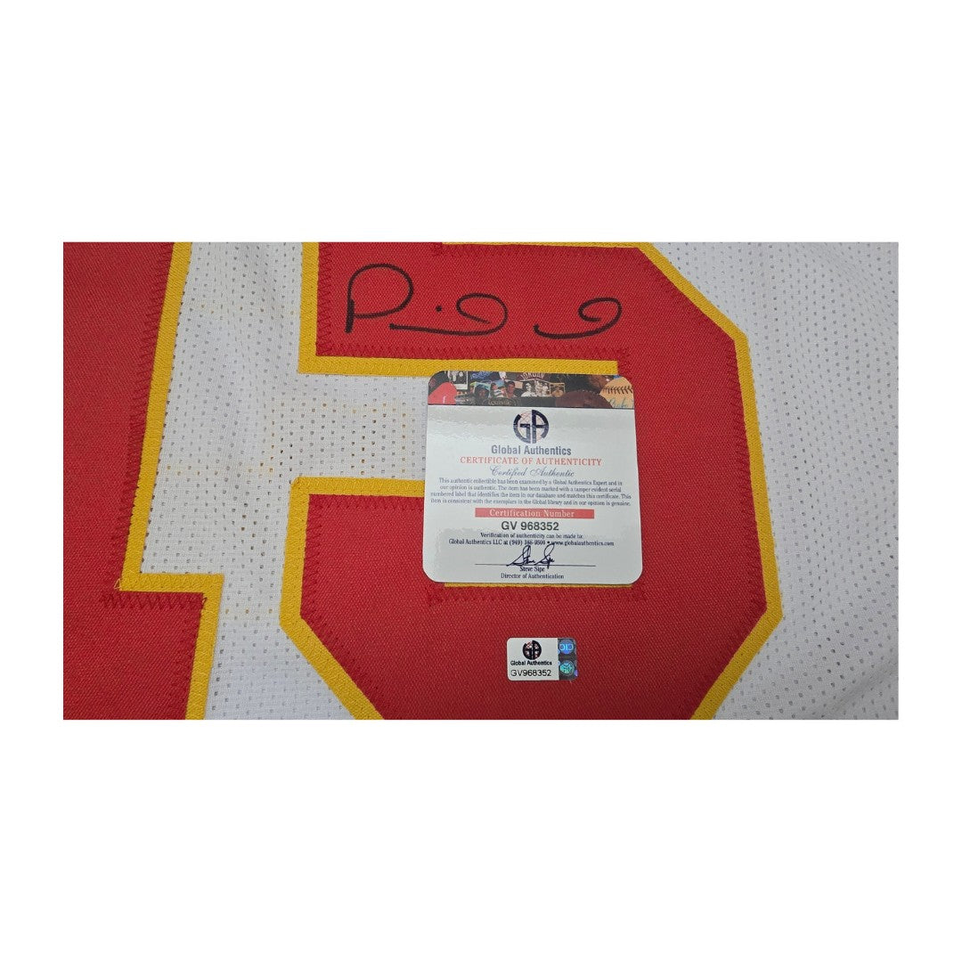 Patrick Mahomes Kansas City Chiefs Autographed Custom Football Jersey coa