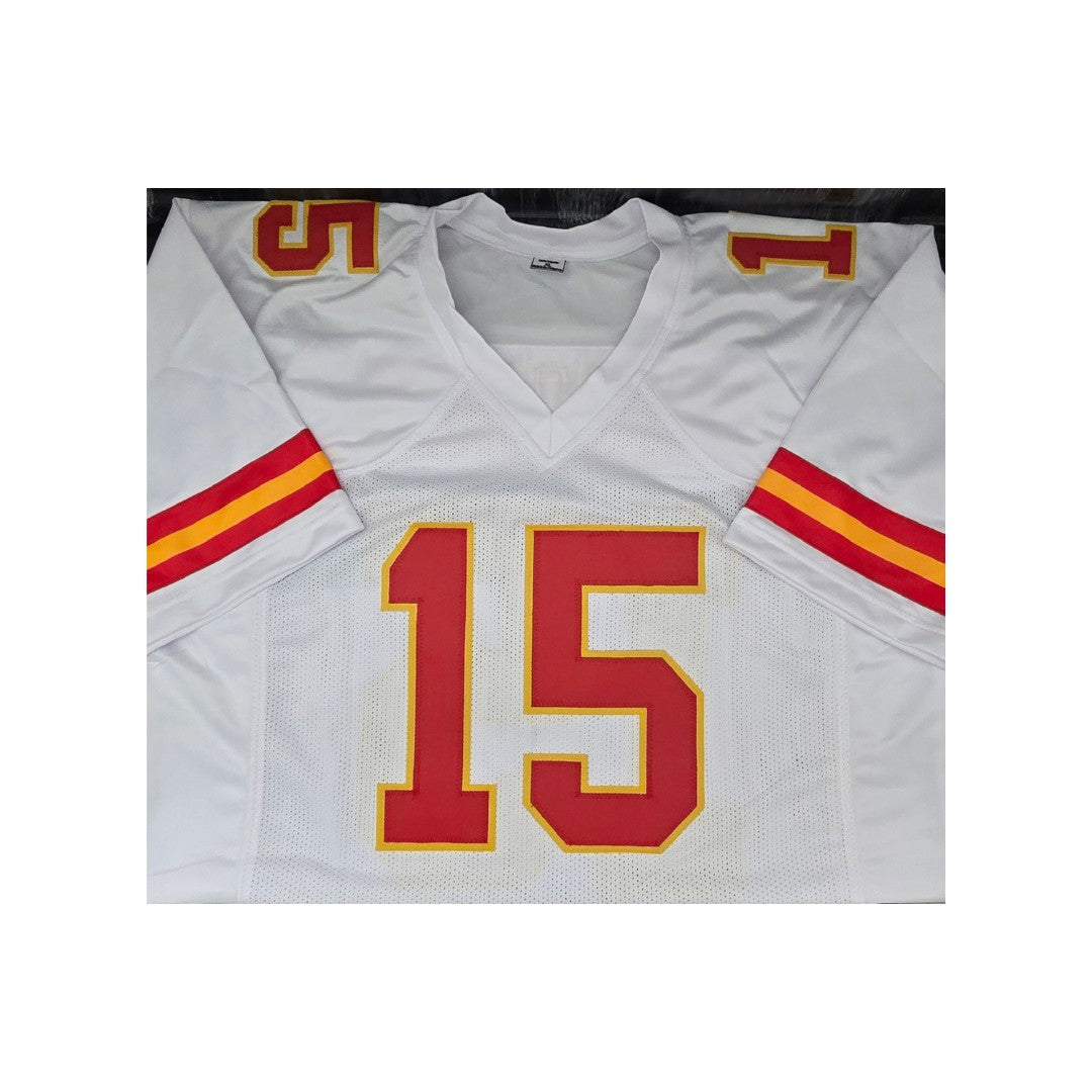 Patrick Mahomes Kansas City Chiefs Autographed Custom Football Jersey coa