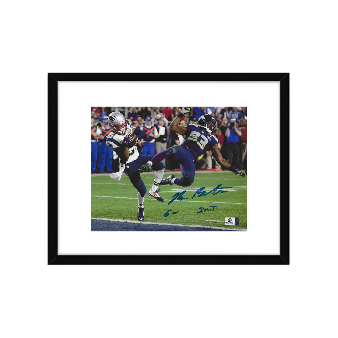 Malcolm Butler New England Patriots Autographed 8x10 Art Print