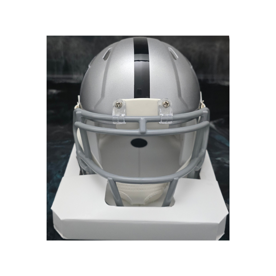 Maxx Crosby Las Vegas Raiders Autographed Riddell Mini-Helmet coa