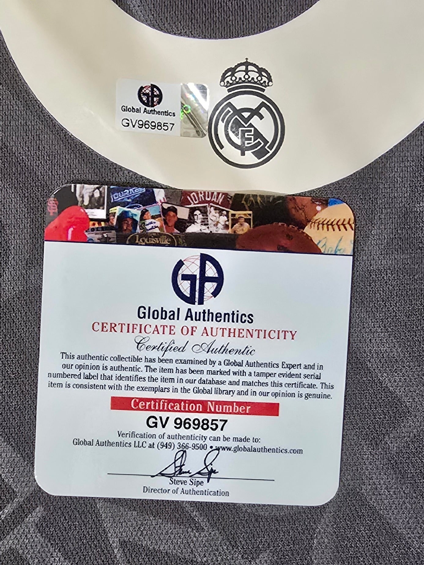 Kylian Mbappe Real Madrid Autographed 2024-25 Adidas 3rd Jersey With COA