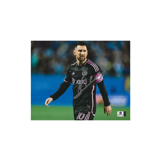Lionel Messi Inter Miami CF Autographed 8x10 Photo With COA