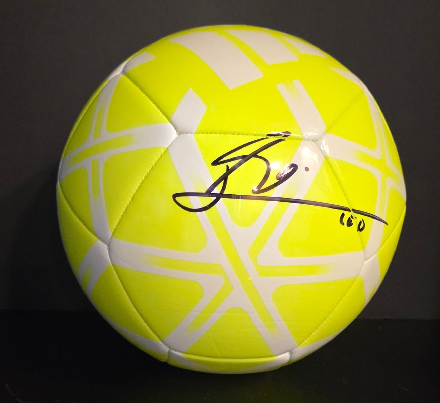 Lionel Messi Inter Miami CF Autographed Adidas Soccer Ball coa