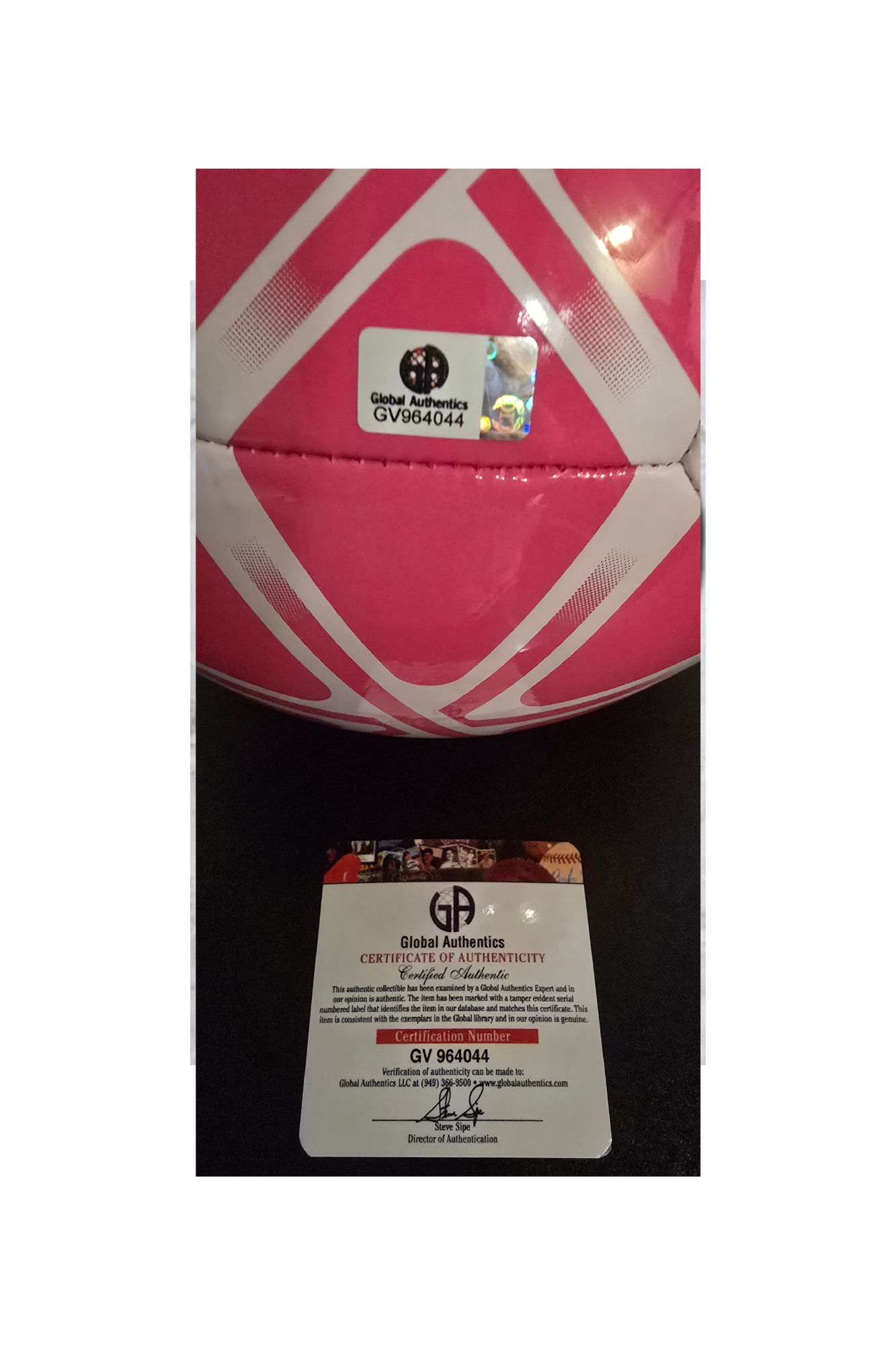 Lionel Messi Inter Miami CF Autographed Adidas Soccer Ball With COA - Fan Freaks
