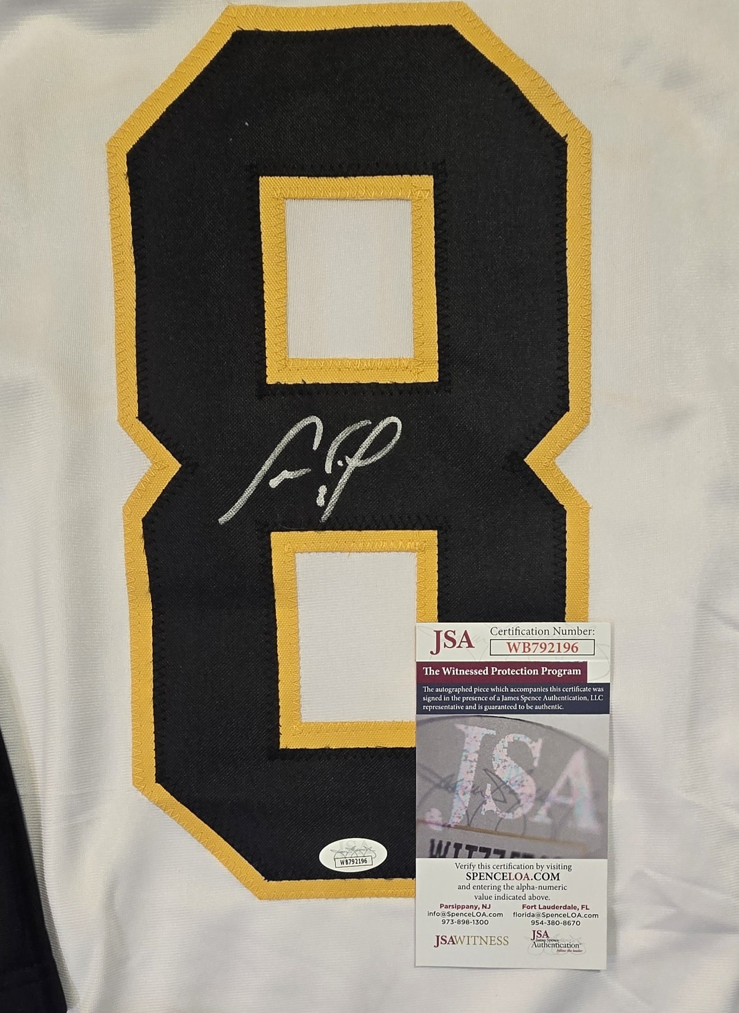 Cam Neely Boston Bruins Autographed Hockey Jersey JSA coa