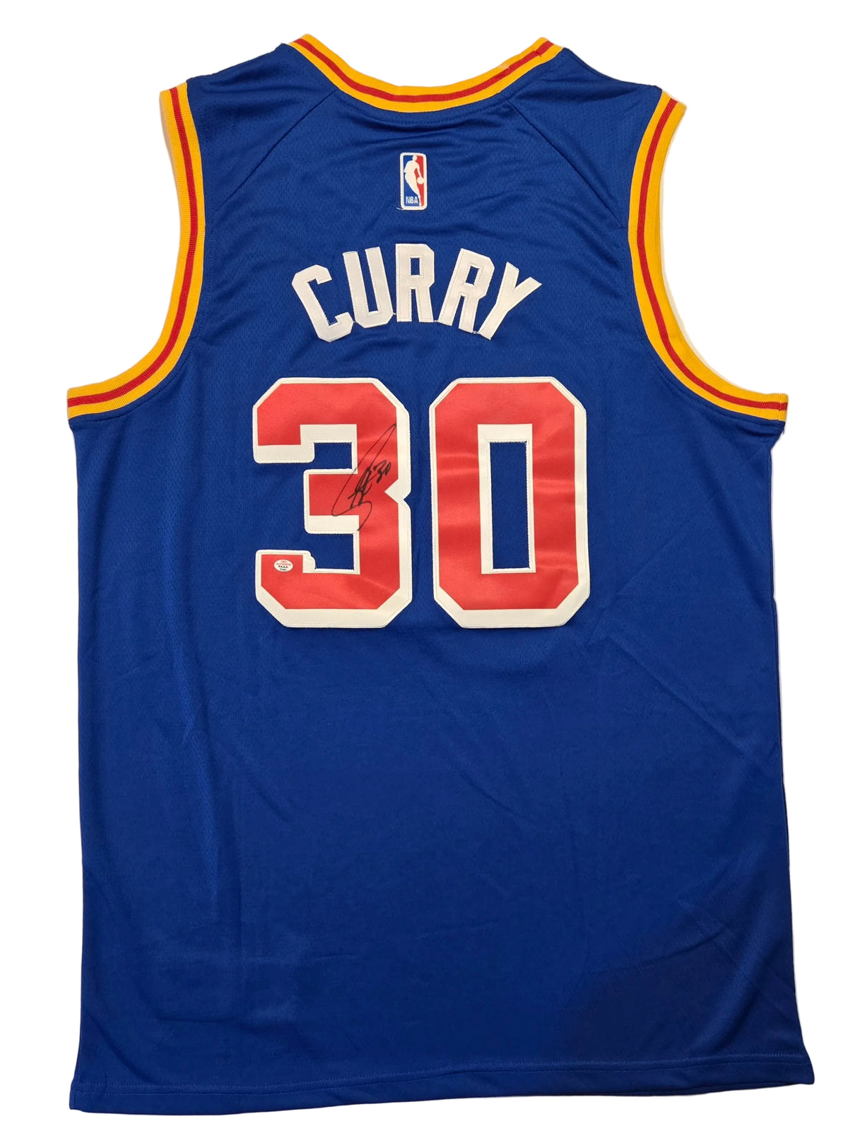 Stephen Curry Golden State Warriors autographed basketball jersey with COA, second product image