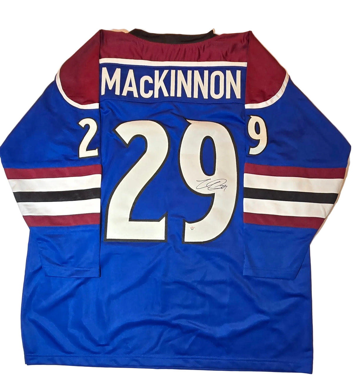 Nathan MacKinnon signed Colorado Avalanche hockey jersey, alternate product image