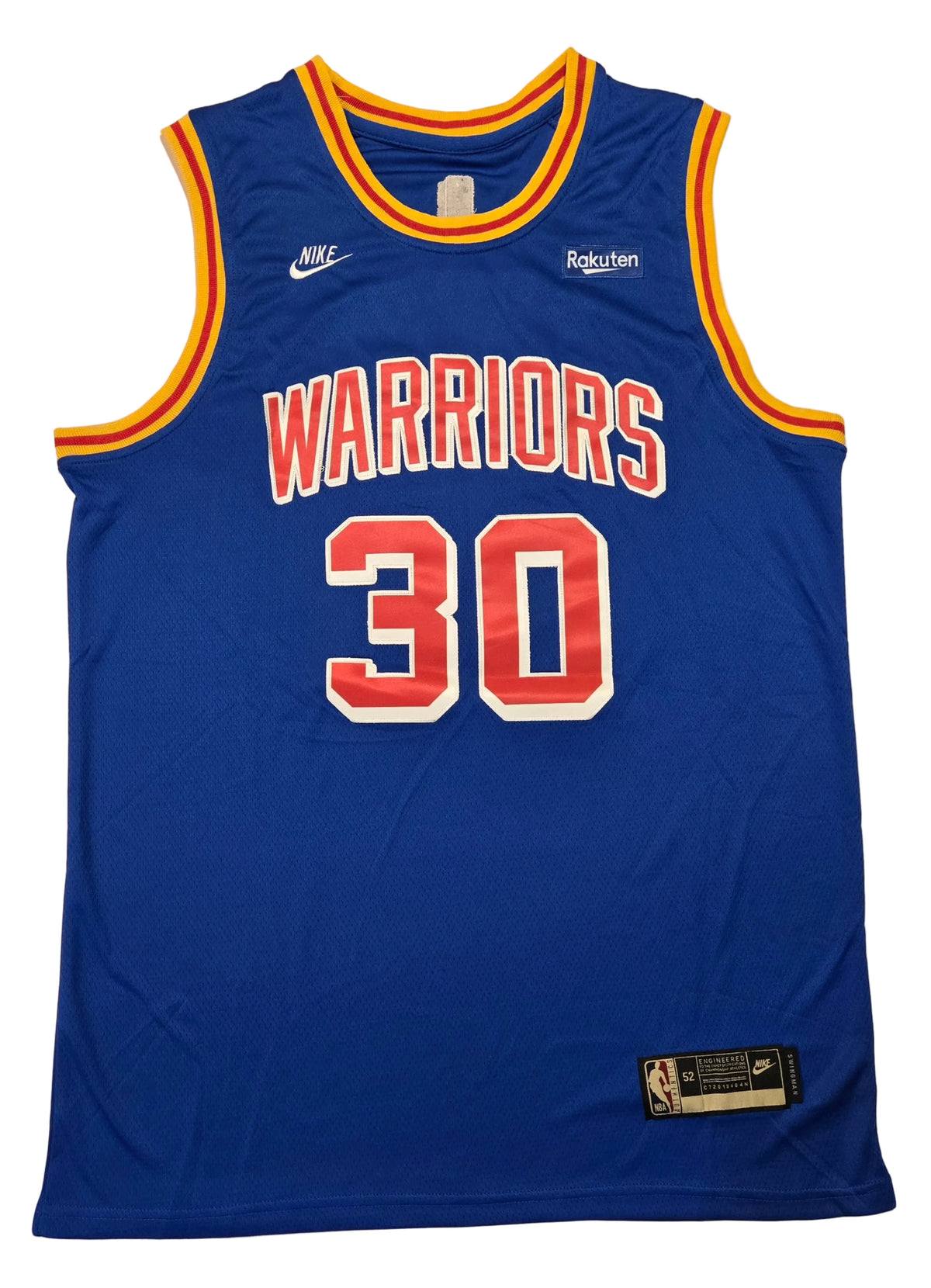 Stephen Curry Golden State Warriors autographed basketball jersey with COA, third product image