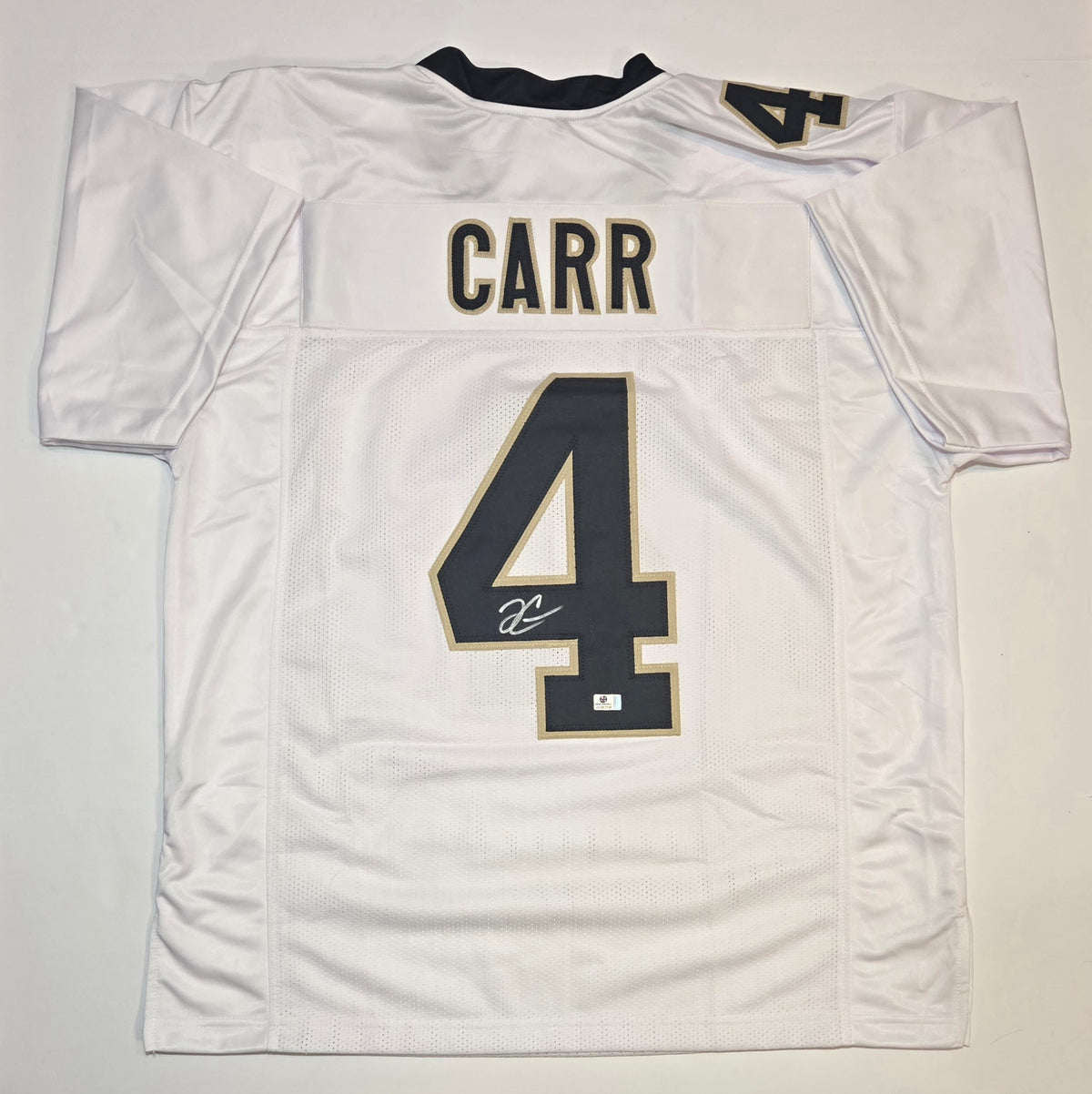 Derek Carr signed New Orleans Saints jersey, alternate product image