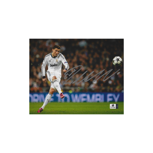 Cristiano Ronaldo Real Madrid Autographed 8x10 Photo With COA