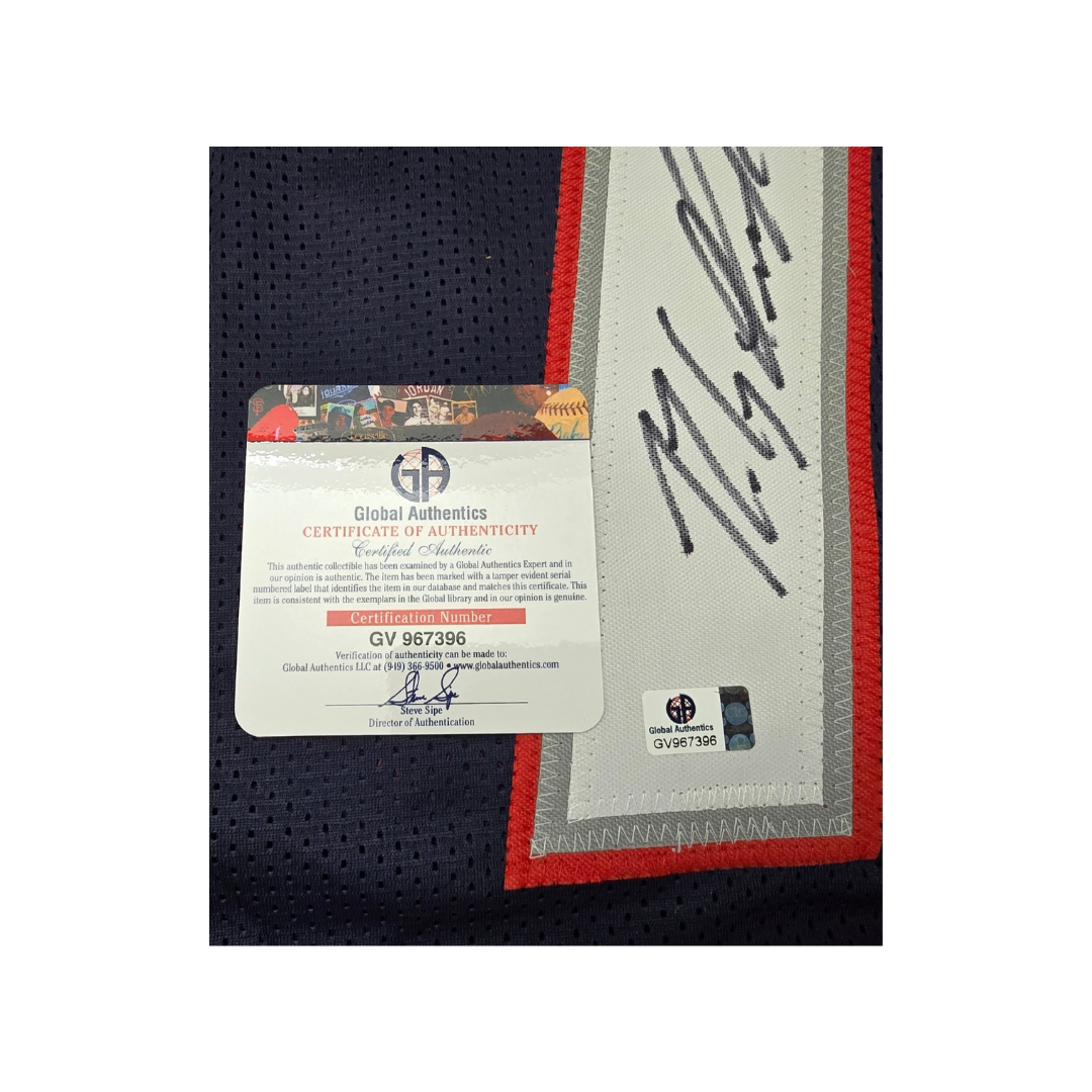 Rob Gronkowski New England Patriots Autographed Football Jersey coa