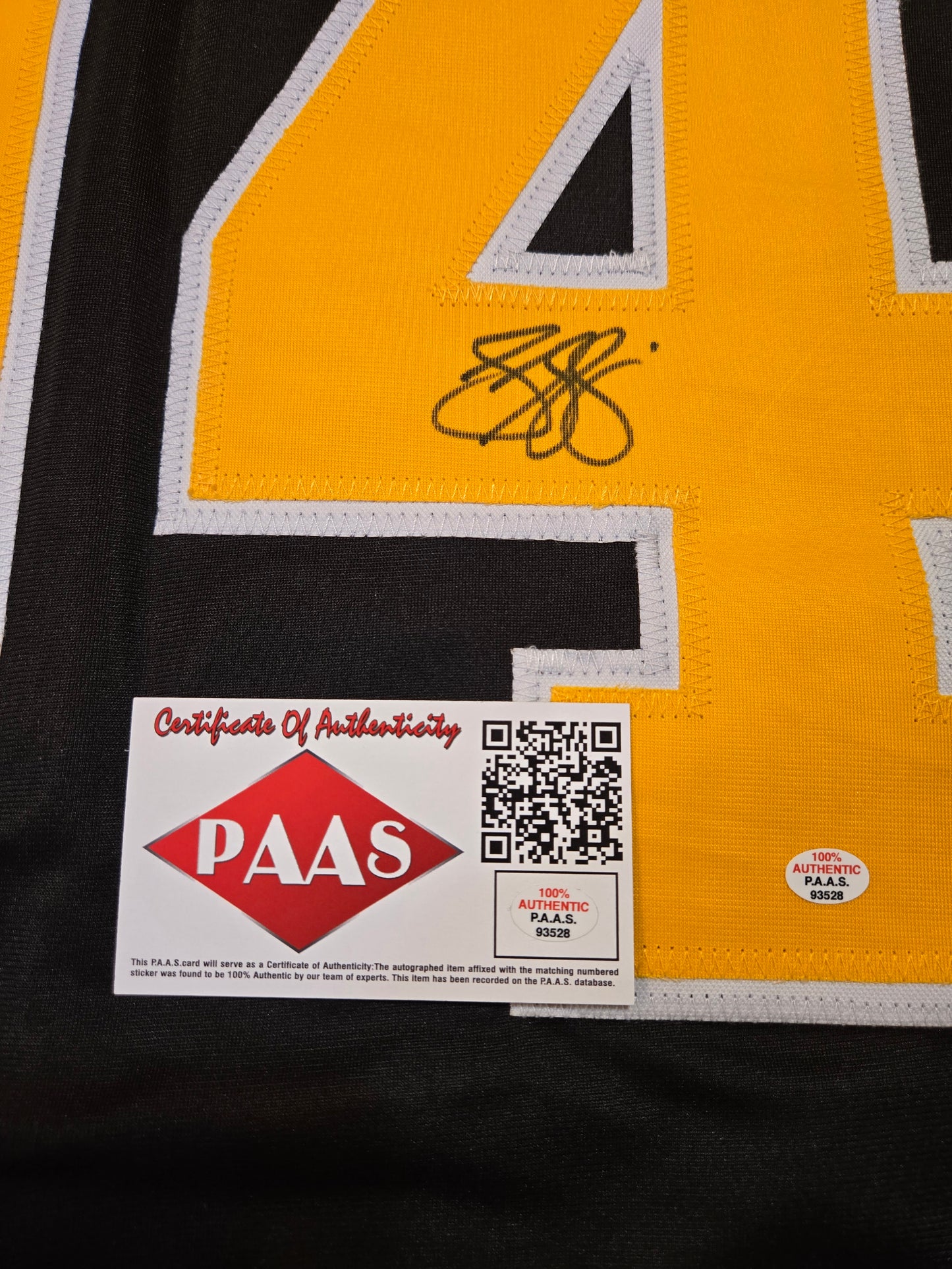 Snoop Dogg "Gin And Juice" autographed hockey jersey COA