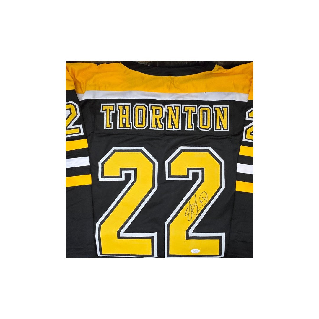 Shawn Thornton Boston Bruins Autographed Custom Hockey Jersey coa