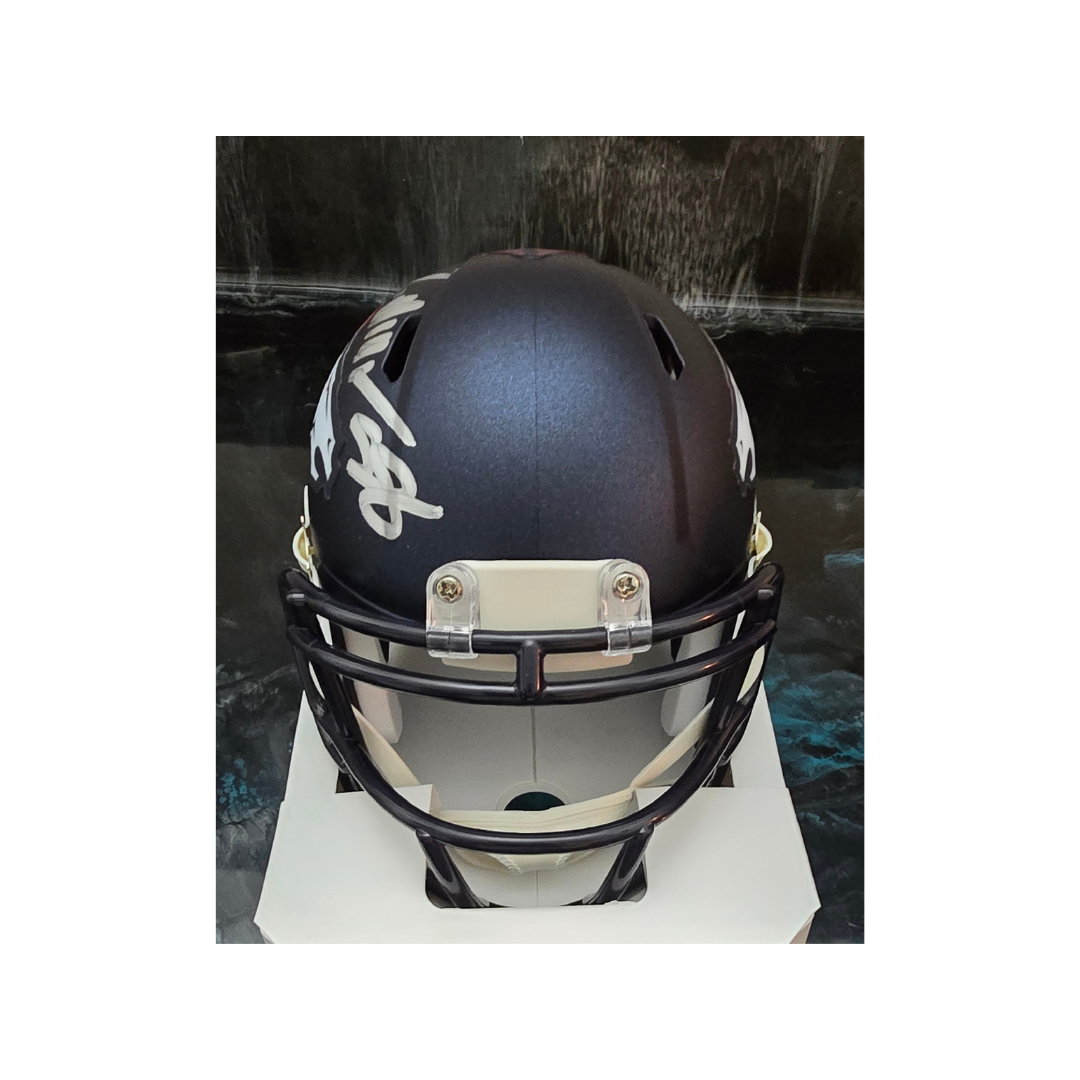 Von Miller Denver Broncos Autographed Riddell Mini Helmet coa