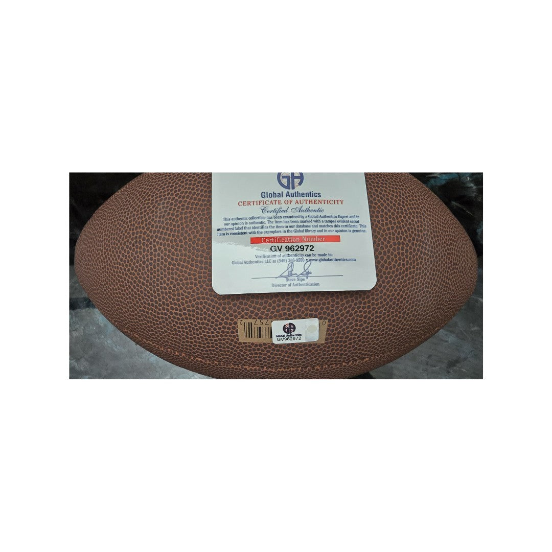 Houston Texans J.J. Watt Autographed Wilson Football With COA