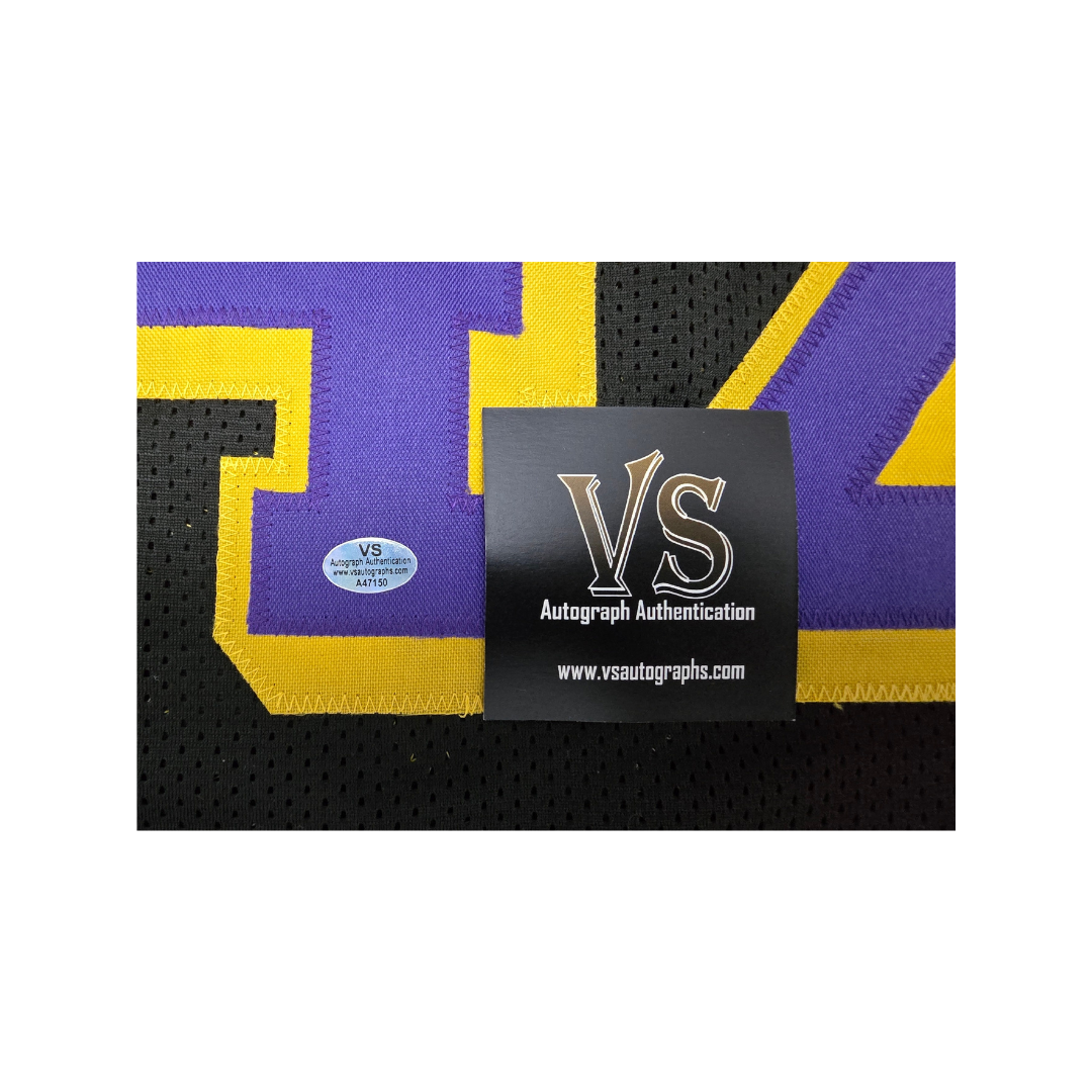 JAMES WORTHY SIGNED LOS ANGELES LAKERS 42 JERSEY WITH COA - Fan Freaks