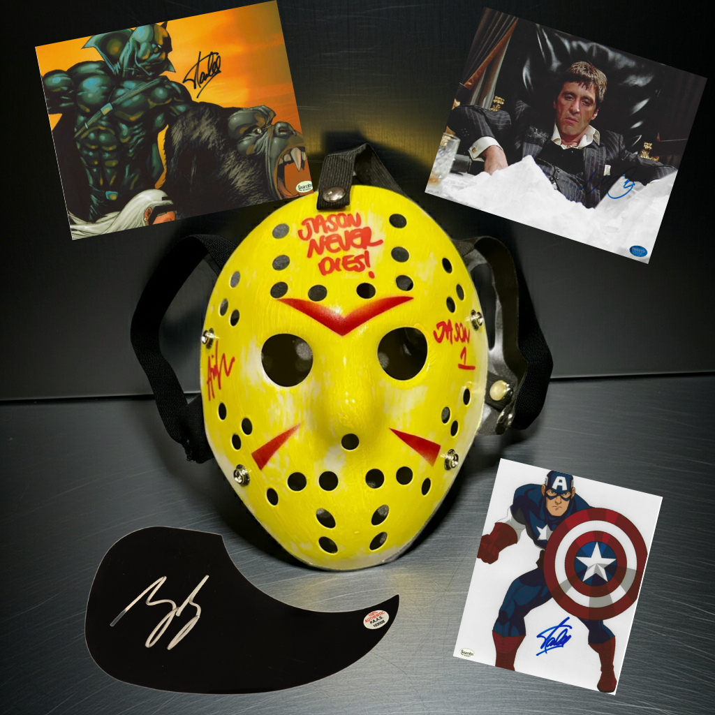 Celebrity Signed Memorabilia COA