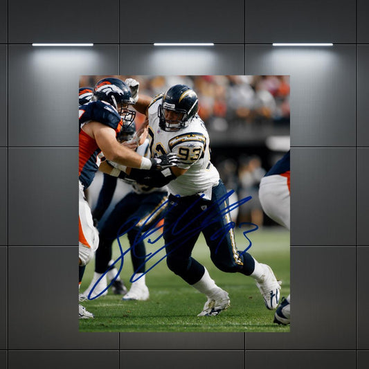 Luis Castillo San Diego Chargers Signed Photo Print Autograph Wall Art #1