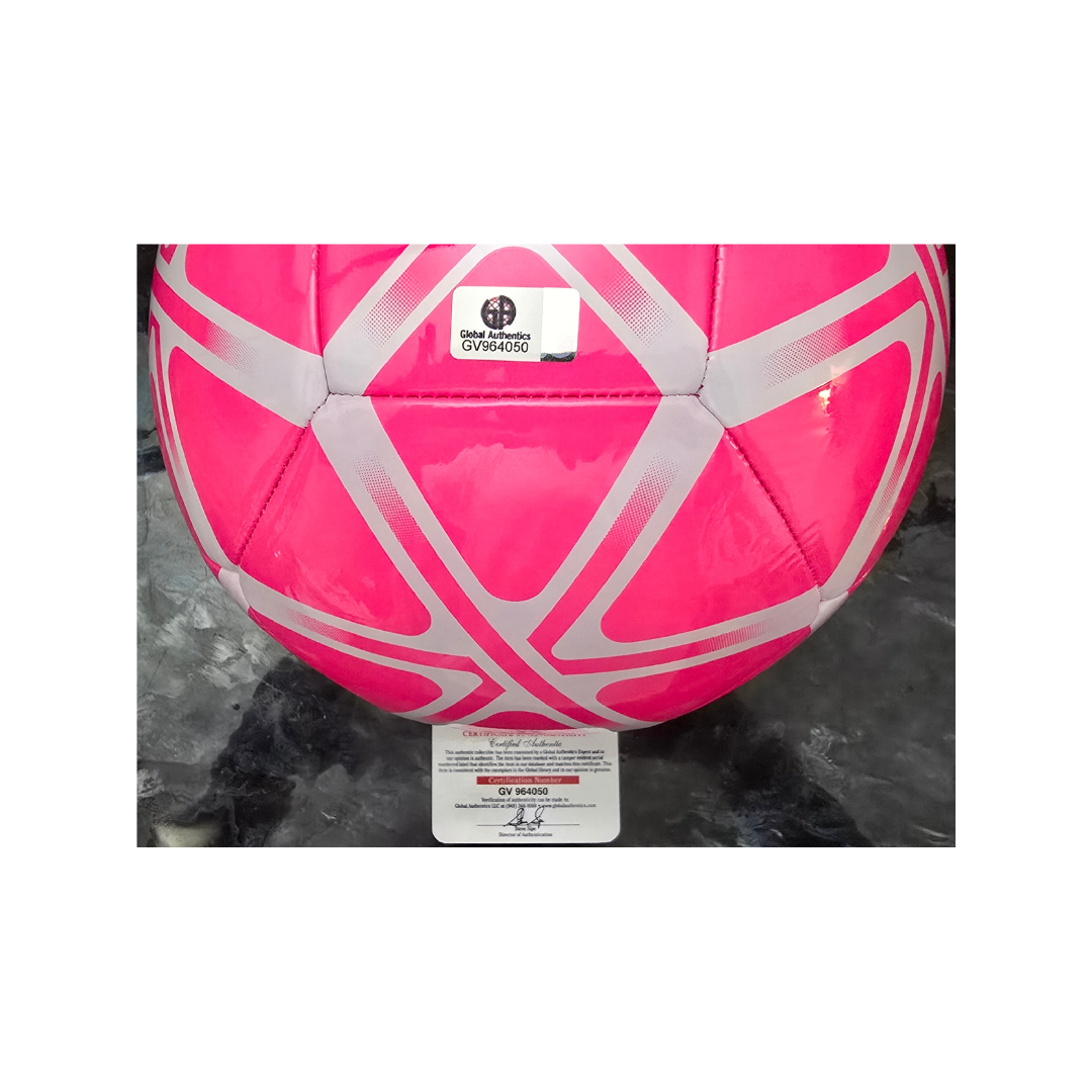 Lionel Messi Inter Miami CF Autographed Adidas Soccer Ball With COA - Fan Freaks