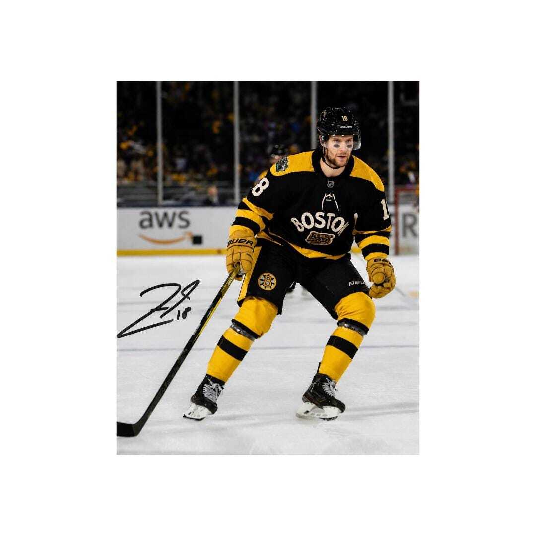Pavel Zacha Boston Bruins Signed Photo Reprint – 8x10 Art Print
