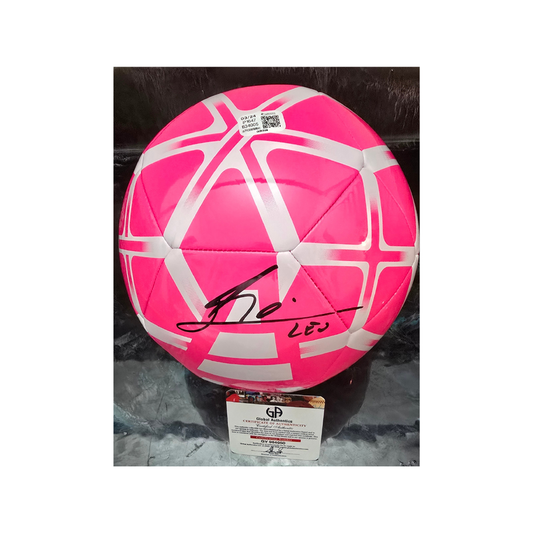 Lionel Messi Inter Miami CF Autographed Adidas Soccer Ball With COA - Fan Freaks