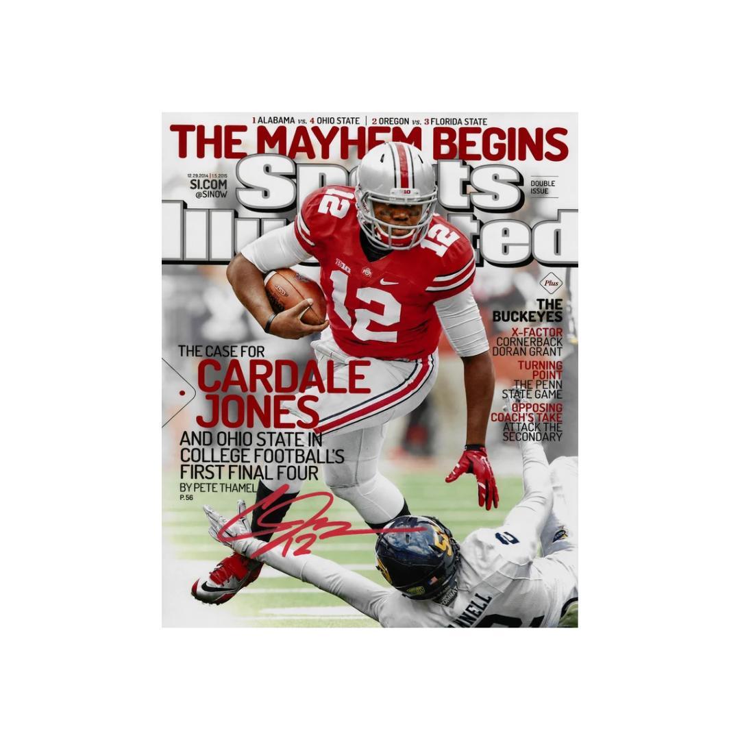 Cardale Jones Ohio State Buckeyes Signed Photo Print Autograph Wall Art