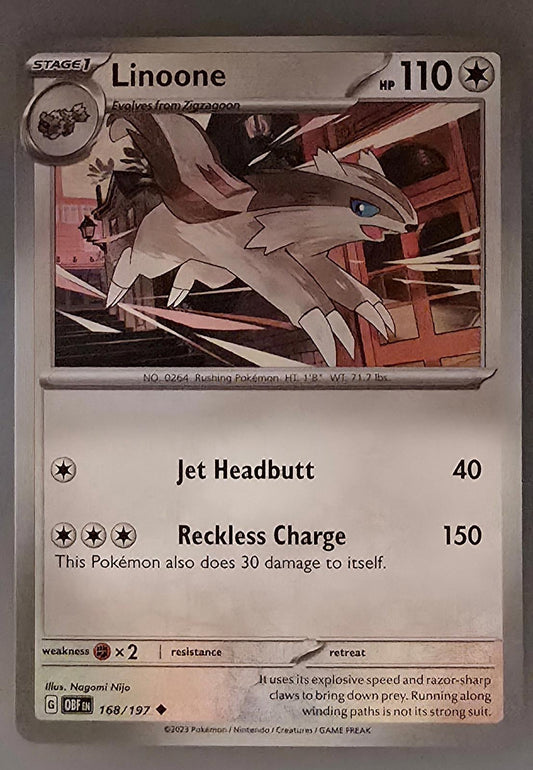Linoone Pokémon  Scarlet & Violet Obsidian Flames