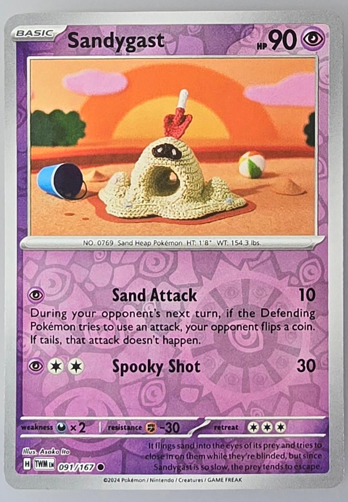 Sandygast (091/167) Scarlet & Violet: Twilight Masquerade