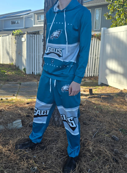 Philadelphia Eagles hoodie and sweatpants set, fifth product photograph
