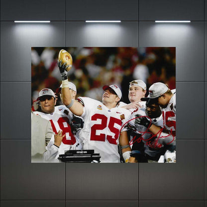 Donnie Nickey Ohio State Buckeyes printed signature-style 8x10 photo art reprint, product image 3 of 3; not hand-autographed