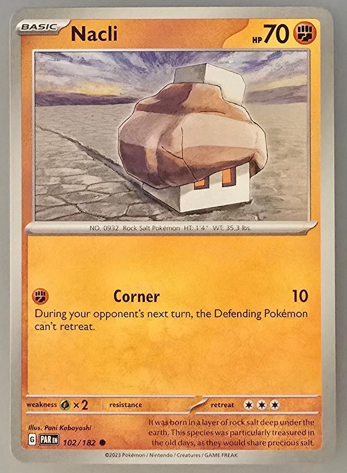 Nacli card from the Paradox Rift