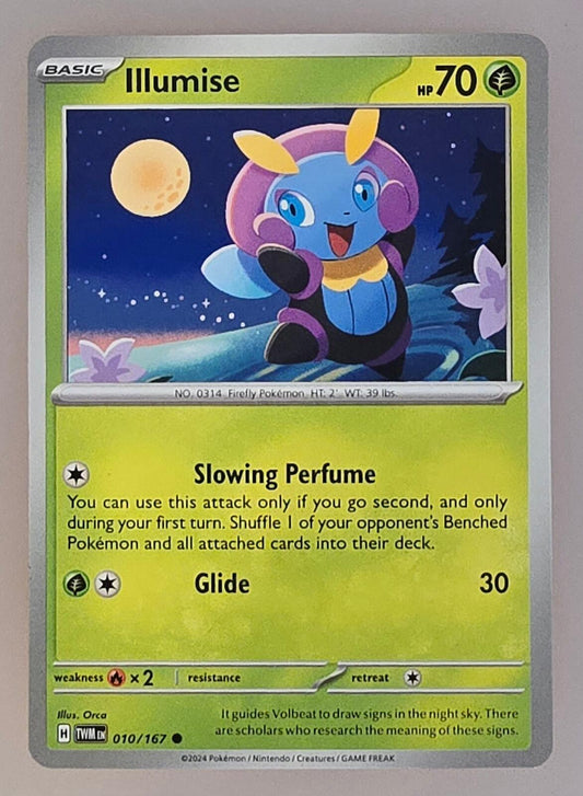 Illumise 010/167 Pokémon Twilight Masquerade set