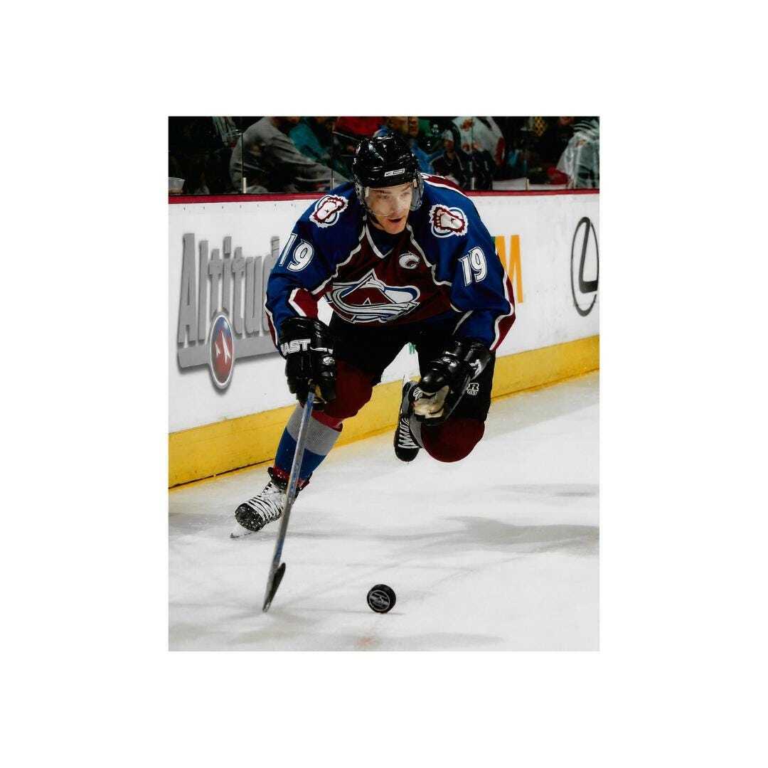Joe Sakic Colorado Avalanche Signed Photo Reprint – 8x10 Art Print
