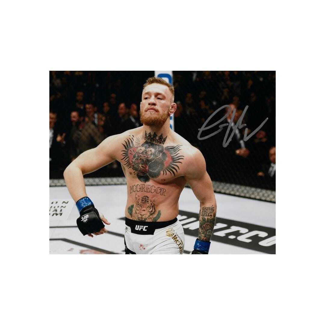 Conor McGregor UFC Signed Photo Print Autograph Wall Art