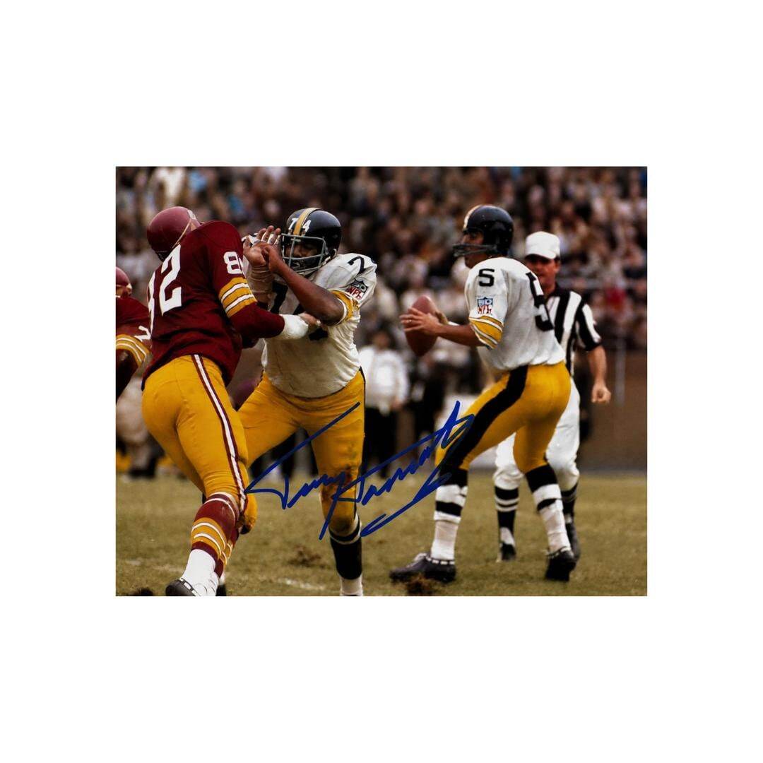Terry Hanratty Pittsburgh Steelers Signed Photo Print Autograph Wall Art