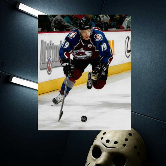 Joe Sakic Colorado Avalanche Signed Photo Reprint – 8x10 Art Print