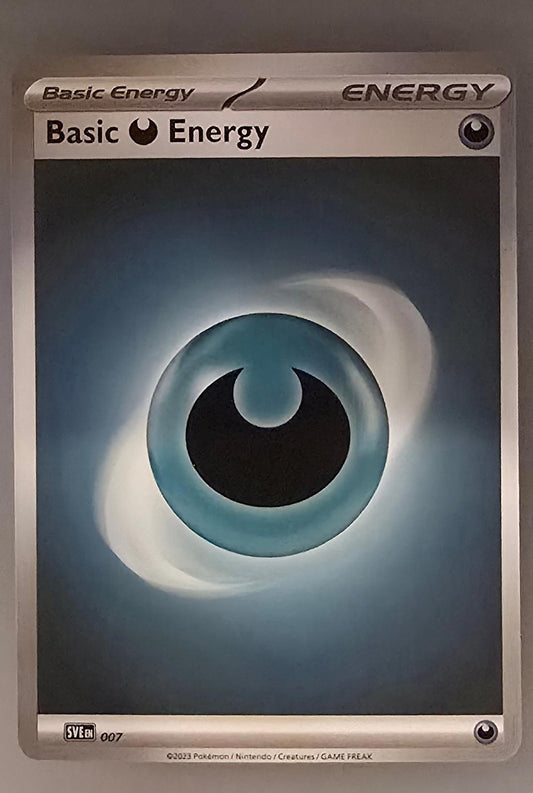 2023 Pokémon Basic Darkness Energy, 007 Scarlet & Violet