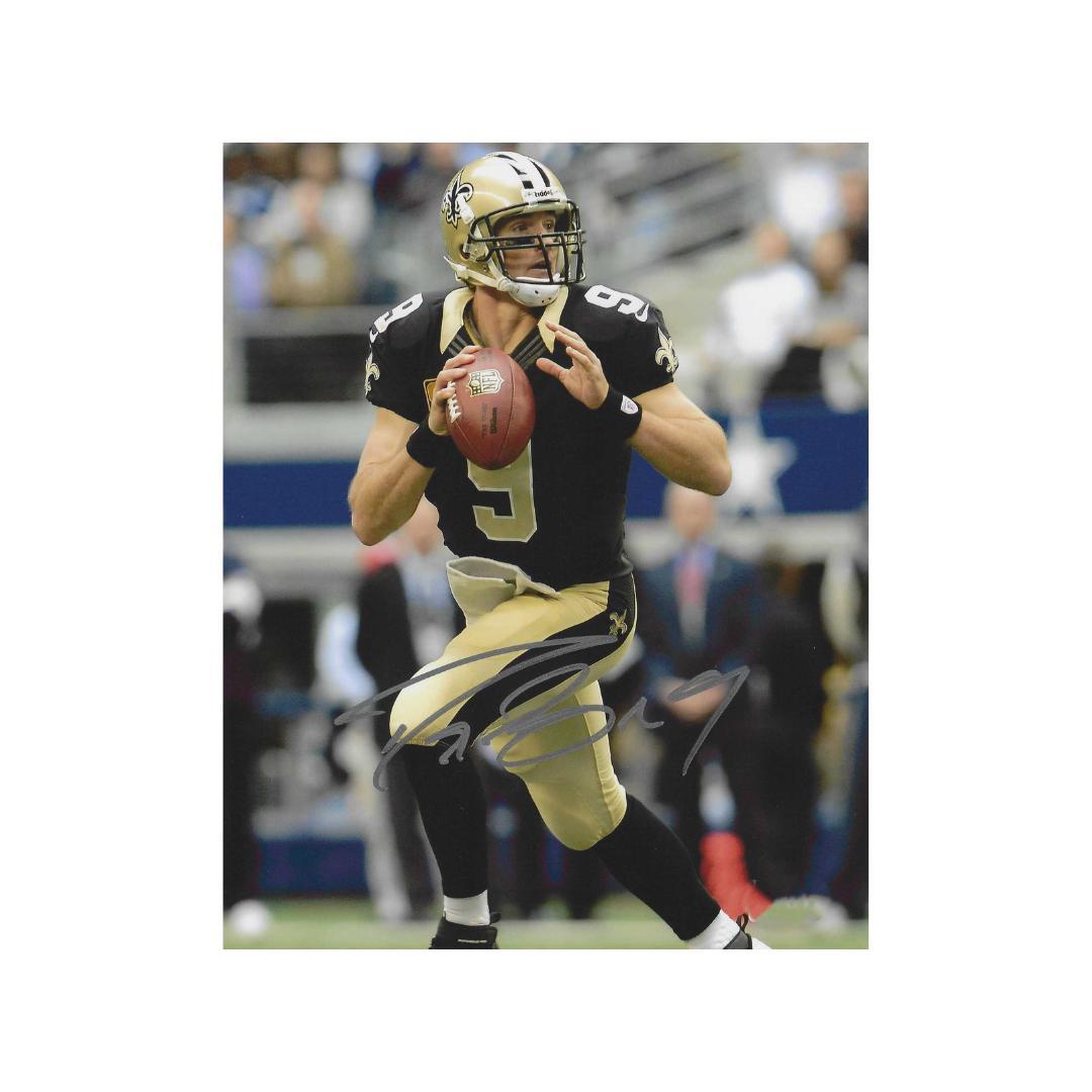 Drew Brees New Orleans Saints 1 Signed Photo Print Autograph Wall Art