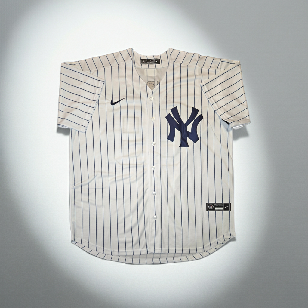 Aaron Judge of the NY Yankees autographed baseball jersey TAA COA