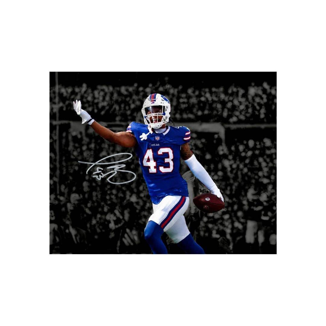 Terrel Bernard Buffalo Bills Signed Photo Print Autograph Wall Art #1