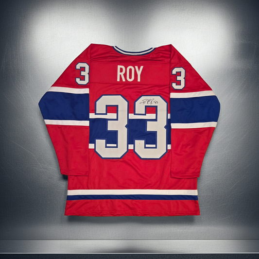 Patrick Roy of the Colorado Avalanche signed hockey jersey COA