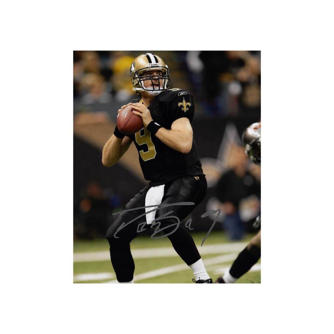 Drew Brees New Orleans Saints 2 Signed Photo Print Autograph Wall Art