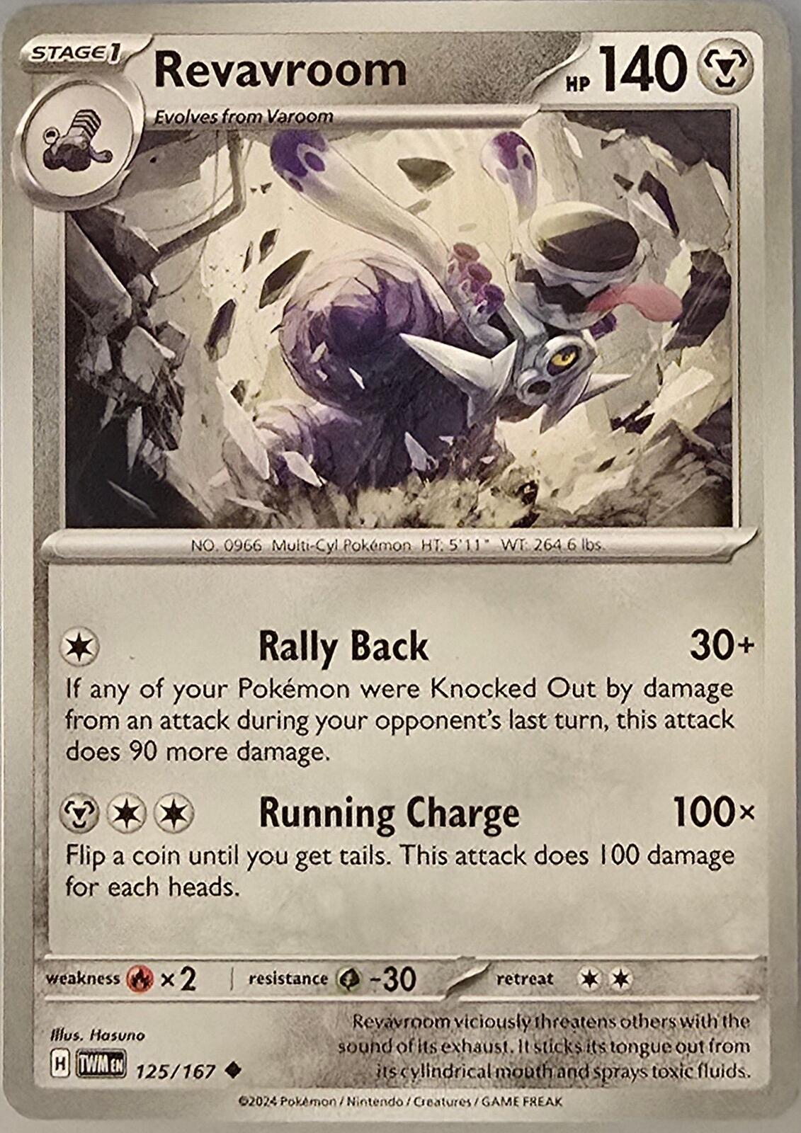 Revavroom card from the Twilight Masquerade