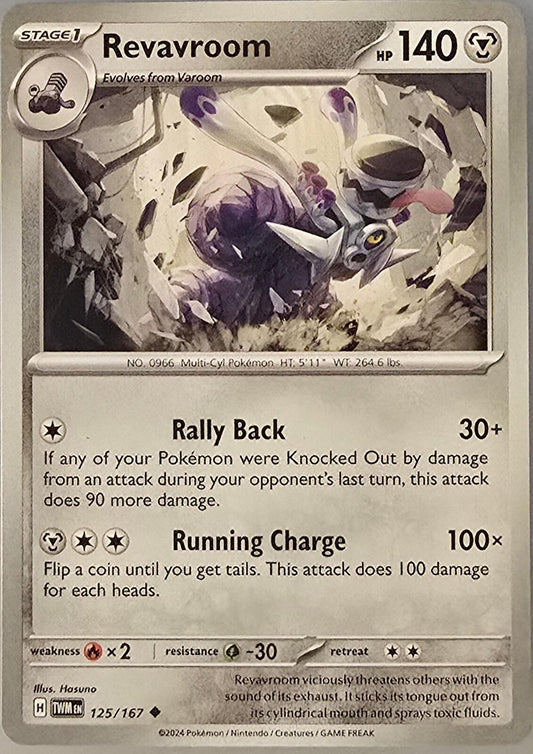 Revavroom card from the Twilight Masquerade