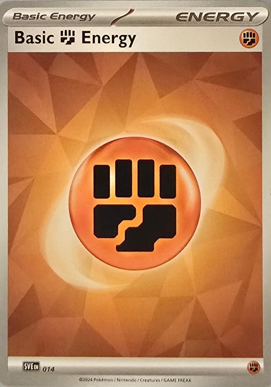 Basic Energy Pokémon card